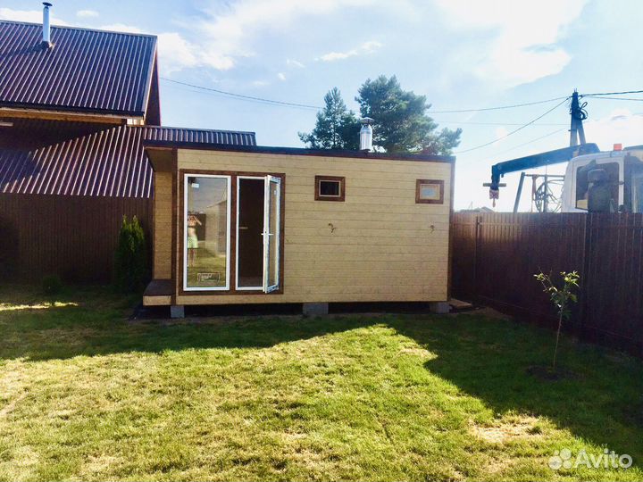 Баня под ключ каркасная