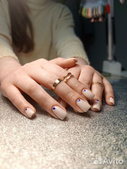 Маникюр наращивание педикюр