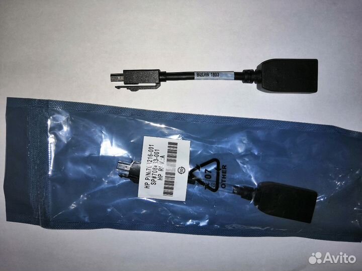 Адаптер DisplayPort - mini DisplayPort