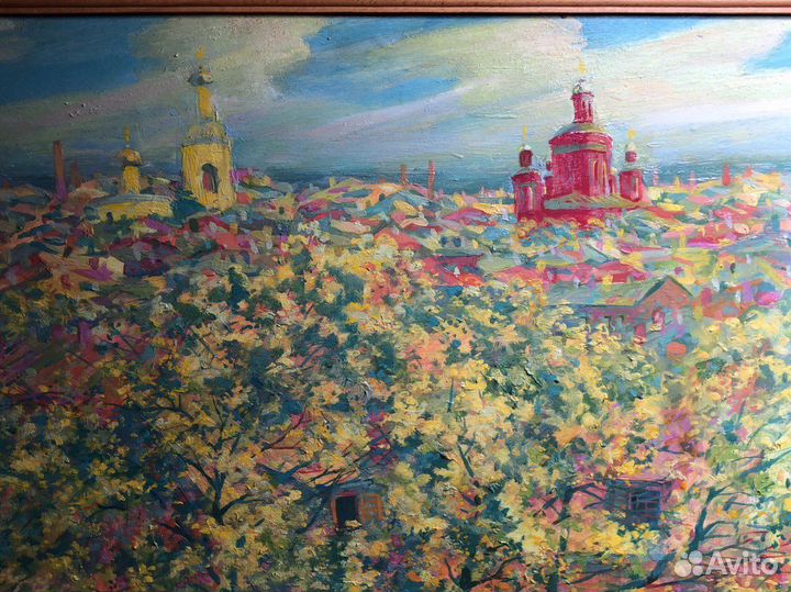 И. Тихонов картина «Весна в Замоскворечье» 1990 г