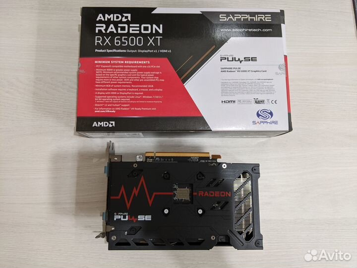 Sapphire Pulse AMD Radeon RX 6500 XT Gaming OC