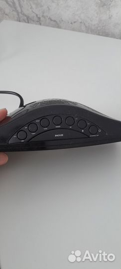 Электронные часы с радио и будильником