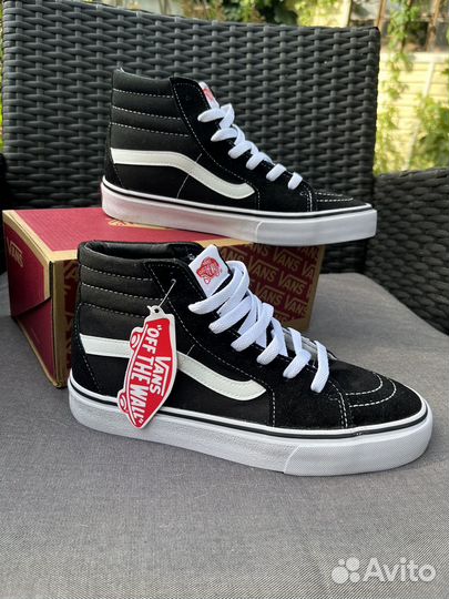 Кеды vans высокие