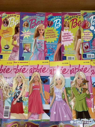 Журналы Барби Barbie 2002,2003,2005,2006, спец