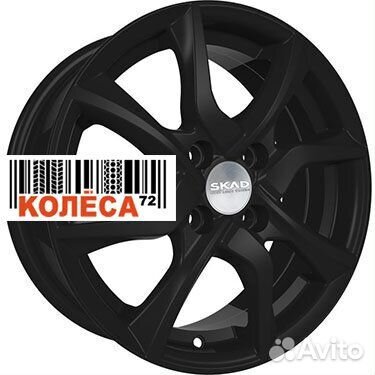 Skad Тулон 6x15 4x98 ET35 Dia58.6 Черный бархат