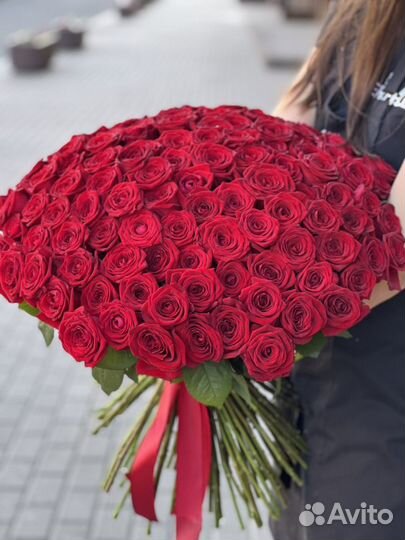 Букеты из 101 розы