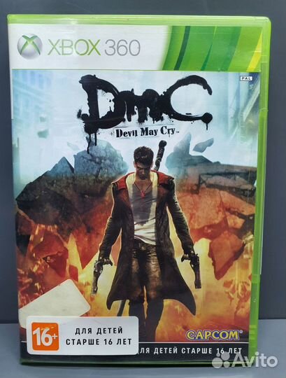 Игра DmC Devil May Cry для Xbox 360