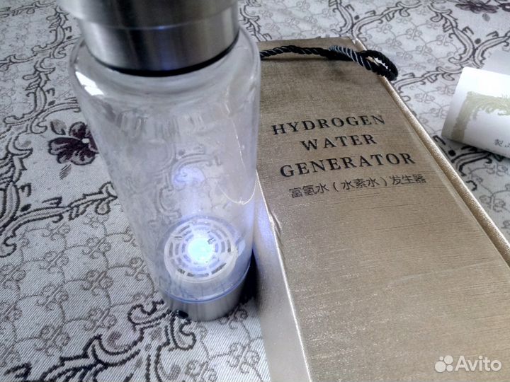 Генератор водорода щелочной воды 380 мл.новый