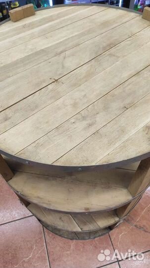 Бочка дуб декор торговое стойка остров