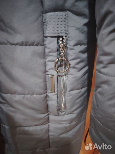 Пуховик женский длинный 50 52 размер