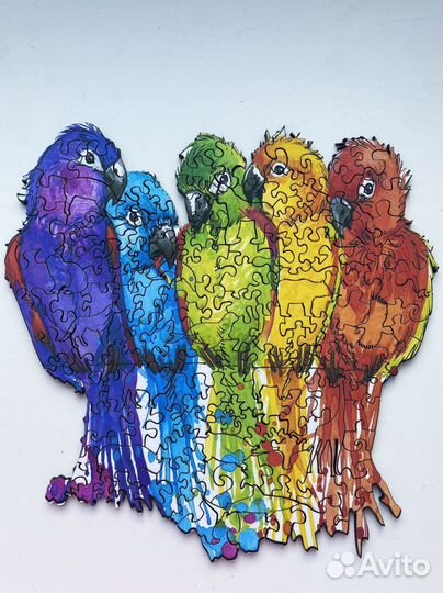 Деревянные пазлы