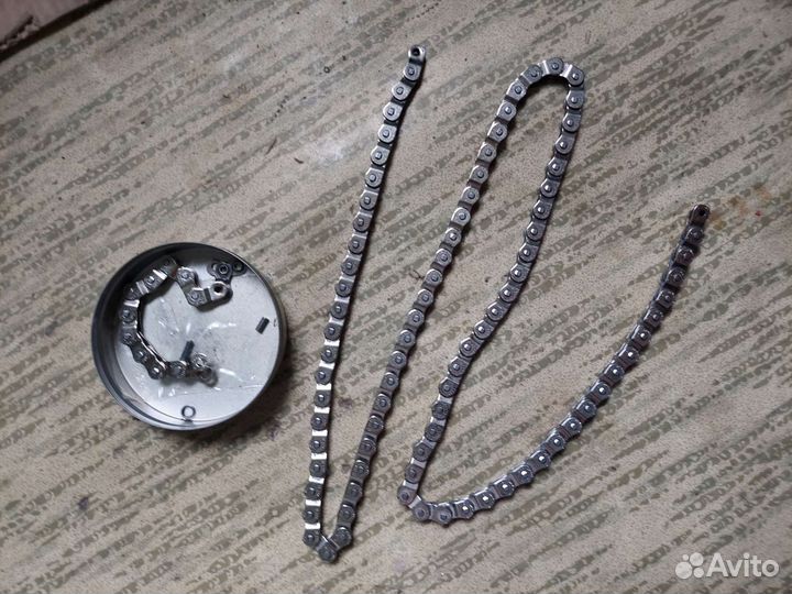 Цепь single speed YBN918+ротор на пауке Brakco 160