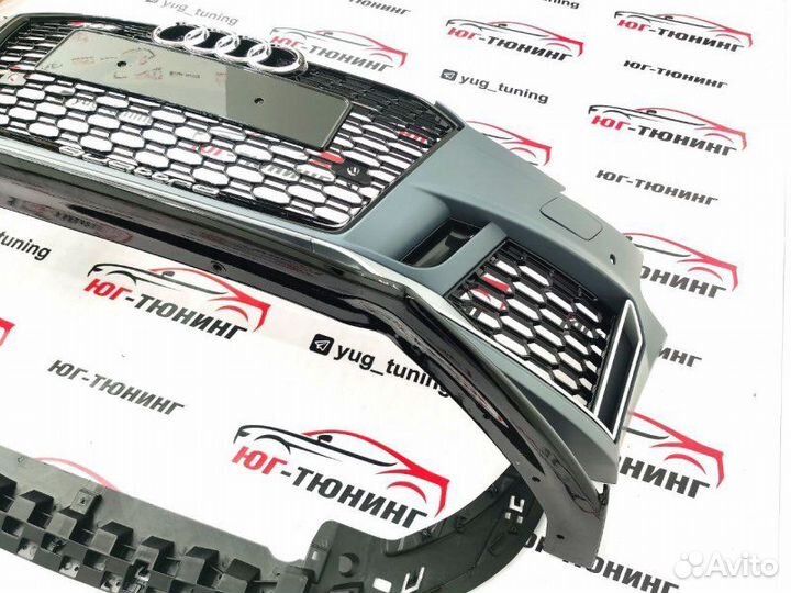 Бампер на Audi A3 8V 12-16гг. в стиле RS3 для