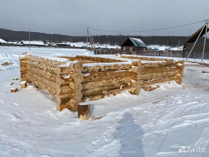Сруб для бани 3х5 под ключ