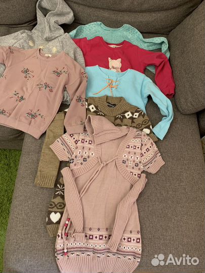 Вещи пакетом для девочки 110-122 р