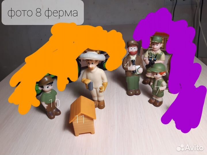 Животные из коллекции Deagostini