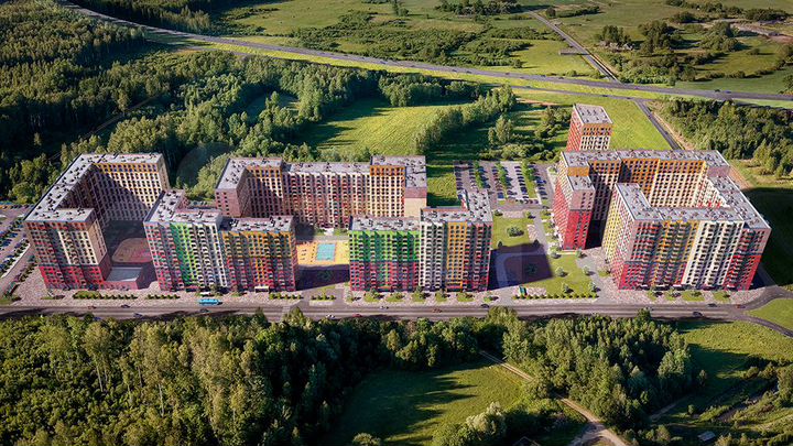 2-к. квартира, 51,8 м², 6/16 эт.