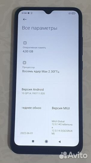 Xiaomi Redmi 9C (NFC), 4/128 ГБ