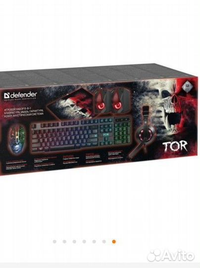 Клавиатура, мышь, наушники, колонки, Defender