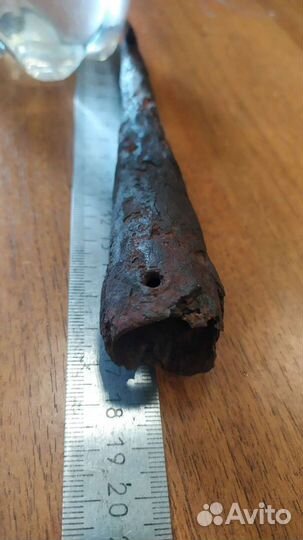 Наконечник копья 8-12 век. С шипами
