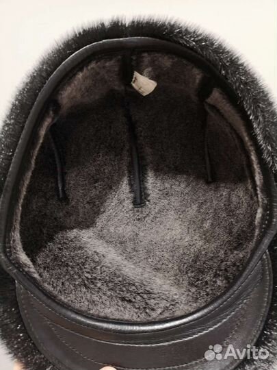 Меховая мужская кепка