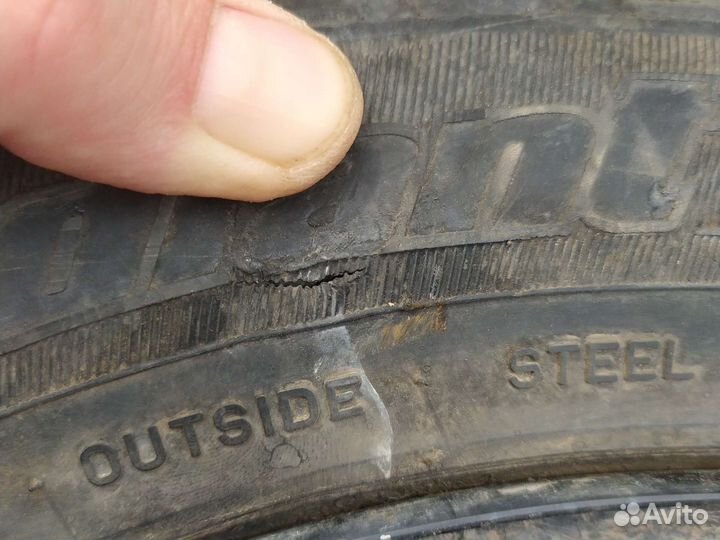 Штампованный диск R15