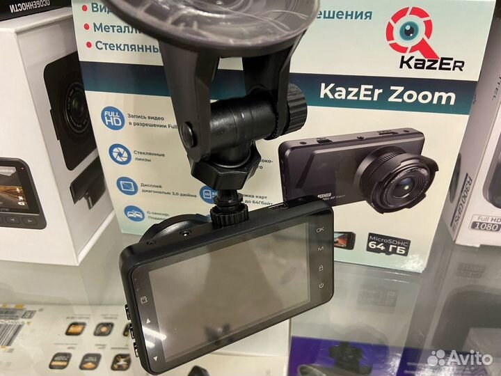 Автомобильный видеорегистратор Kazer Zoom