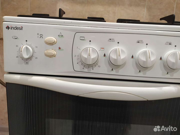 Газовая плита бу indesit