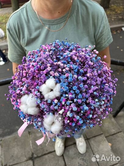 Букет из гипсофилы