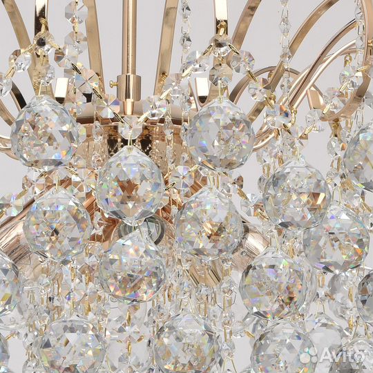 Люстра потолочная хрустальная Жемчуг MW-light