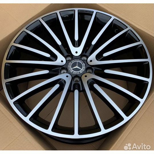 Кованые диски R19 на Mercedes