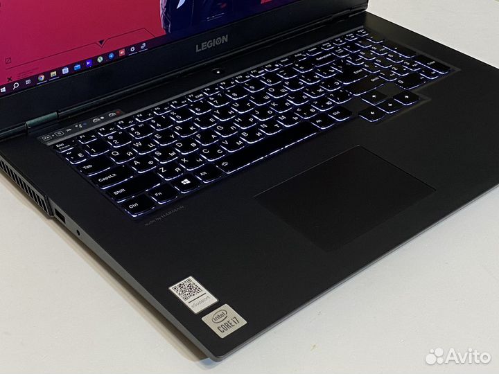 Игровой большой 17,3 Lenovo i7 12Th\32gb\RTX2060 6