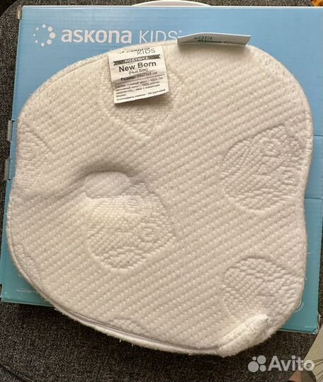 Подушка для новорожденных ascona
