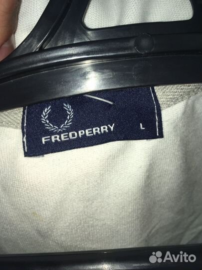 Fred perry олимпийка белая