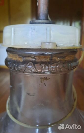 Бутыль стеклянная 50 литров СССР