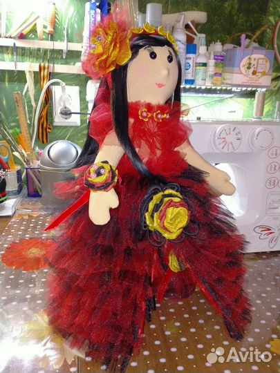 Кукла интерьерная подарочная