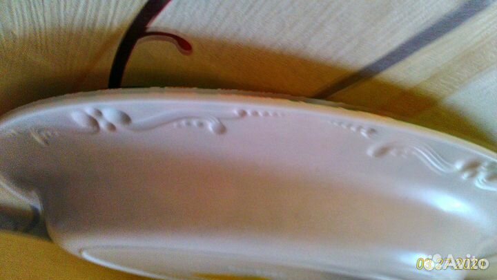 Поднос, большая тарелка, диаметр 32см