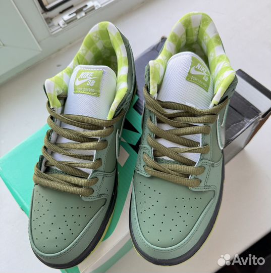 Мужские кроссовки Nike SB Dunk Low Green Lobster
