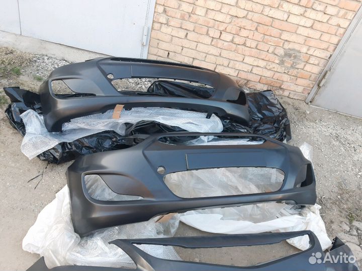 Бампер передний хендай солярис в наличие