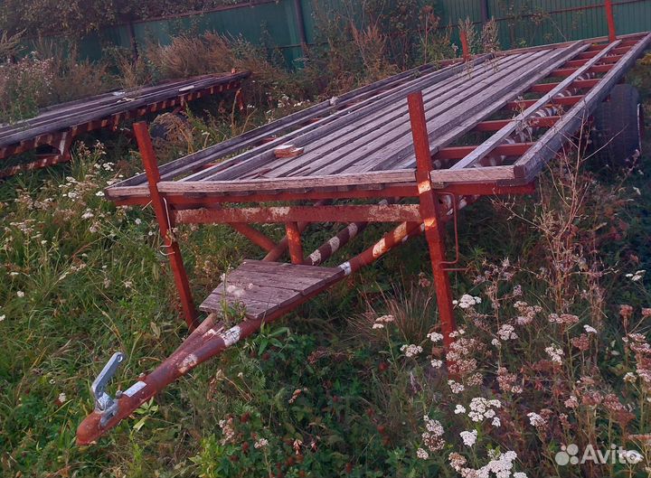 Прицеп платформа для перевозки ульев