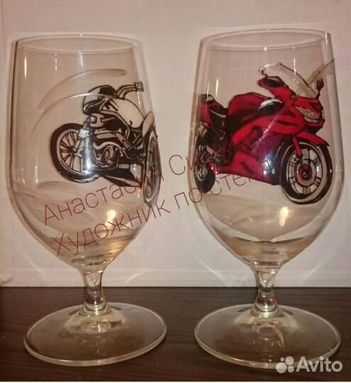 Роспись стеклянных изделий и витражей