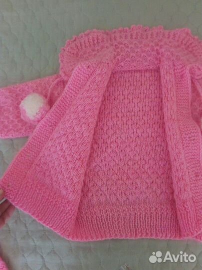 Костюм вязаный. Новый