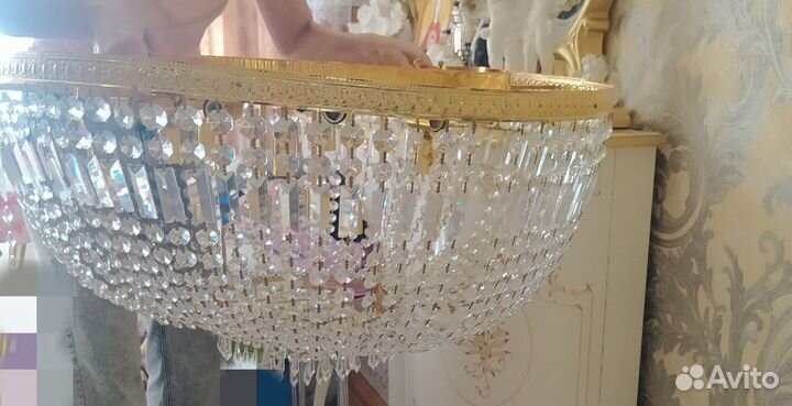Люстра хрустальная