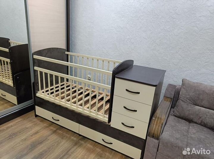 Детская кроватка 3 в 1 трансформер