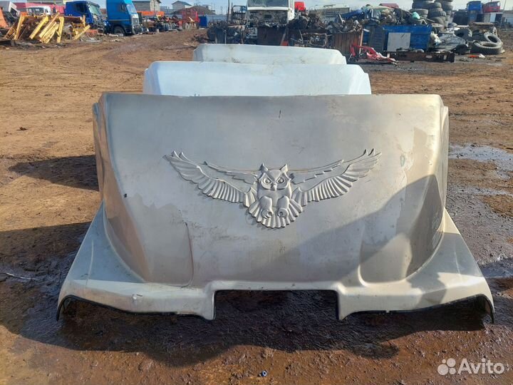 Спойлер на кабину камаз