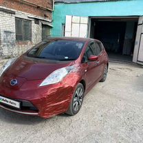 Nissan Leaf AT, 2016, битый, 187 300 км