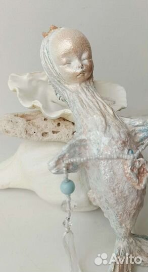 Рыбка, интерьерная скульптура (подвеска) 