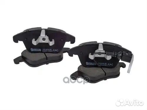 1230 021B-SX колодки дисковые передние с антискр