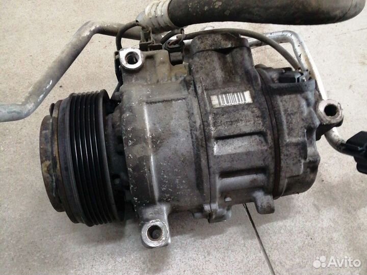 Компрессор кондиционера на BMW X1 E84 N47D20C