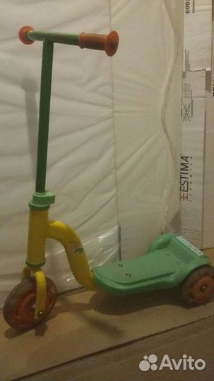 Самокат детский трехколесный бу